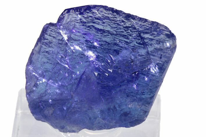 Brilliant Blue-Violet Tanzanite Crystal - Merelani Hills, Tanzania #240661